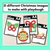 2 for Fine Motor Christmas Activities - Playdough Templates