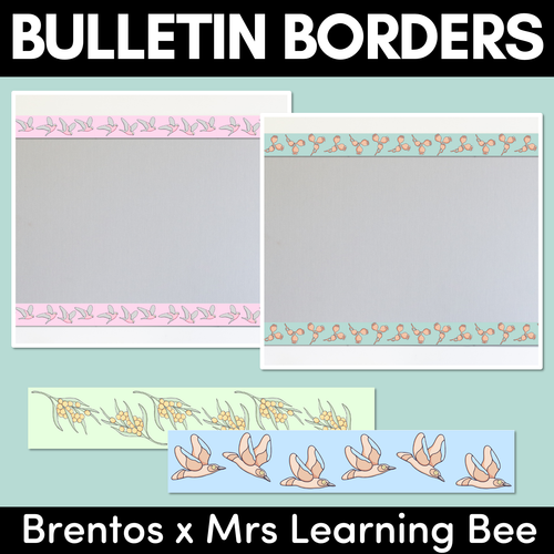 Resource preview 1 for Bulletin Borders - The Brentos Collection