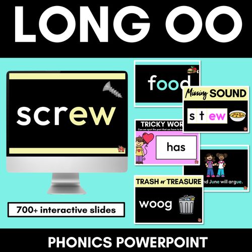 Resource preview 2 for Phonics Powerpoints - Long Vowels Bundle