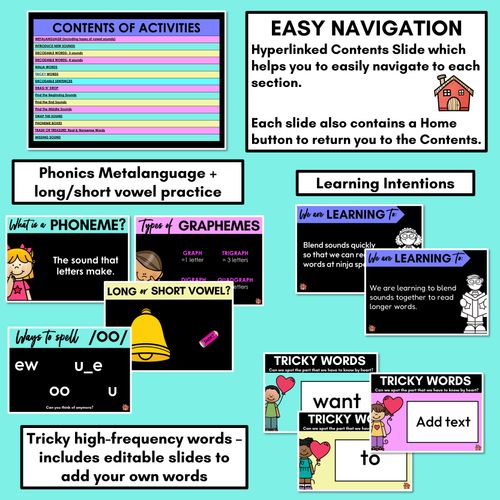 Resource preview 2 for Long Vowel U Lesson Slides - Long Vowel Team PowerPoints