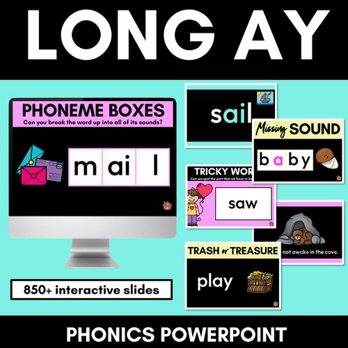 Resource preview 16 for Phonics PowerPoint Complete Bundle - All Phonemes