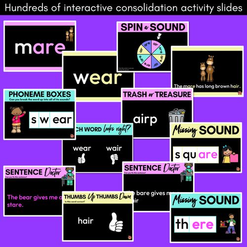 Resource preview 4 for R-Controlled Vowel - AIR Sound Powerpoint