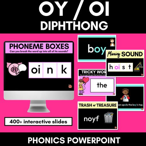 Resource preview 21 for Phonics PowerPoint Complete Bundle - All Phonemes