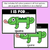 4 for Beginning Sound Crafts - UPPERCASE Letter I - I is for Iguana