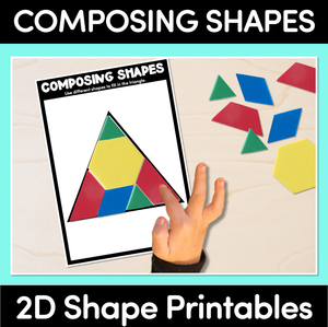 Composing Shapes - 2D Shape Printables