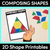 1 for Composing Shapes - 2D Shape Printables