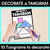 1 for Decorate a Tangram - 2D Shapes Activity