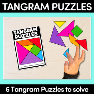 Tangram Puzzles - 2D Shapes Activity