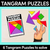 1 for Tangram Puzzles - 2D Shapes Activity