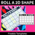 1 for Roll a 2D Shape - Drawing 2D Shapes Activity