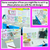 5 for Kindergarten Writing Station - Vocabulary and Writing Prompts for Kindergarten and Grade 1