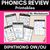 1 for Diphthong OU/OW Worksheets - PHONICS REVIEW for Diphthong Sounds