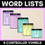 1 for Decodable Word Lists - R-controlled Vowels