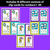 4 for Number Clip Cards for 1-20 - Kindergarten Math Center - Colour Pack