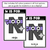 4 for Beginning Sound Crafts - UPPERCASE Letter N - N is for Ninja