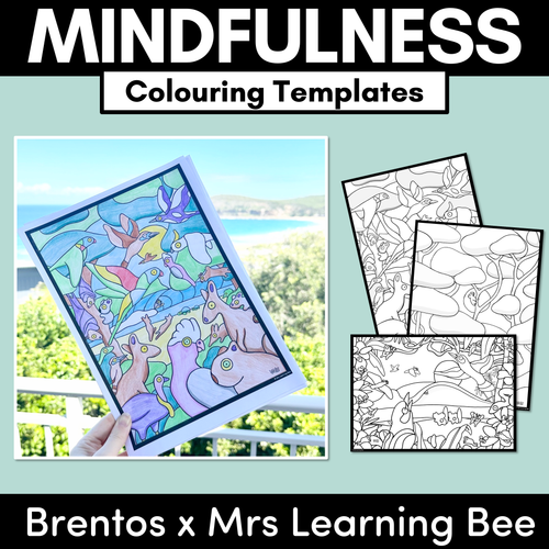 Resource preview 1 for Mindfulness Colouring - The Brentos Collection