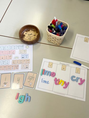 Resource preview 3 for Phonics Sort Activity Cards