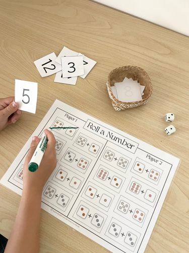 Resource preview 2 for Roll a Number - Addition Game