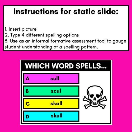 Resource preview 3 for ABCD Formative Assessment Editable Slides