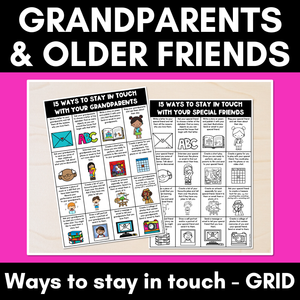 Staying in Touch with Grandparents & Older Friends