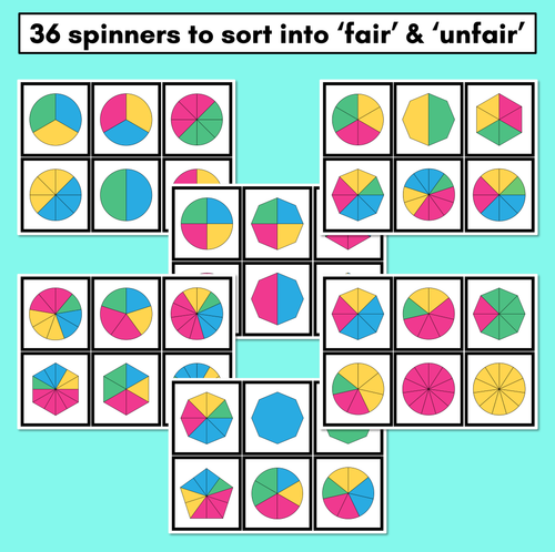 Resource preview 2 for Fair or Unfair - Spinner Sorting Activity