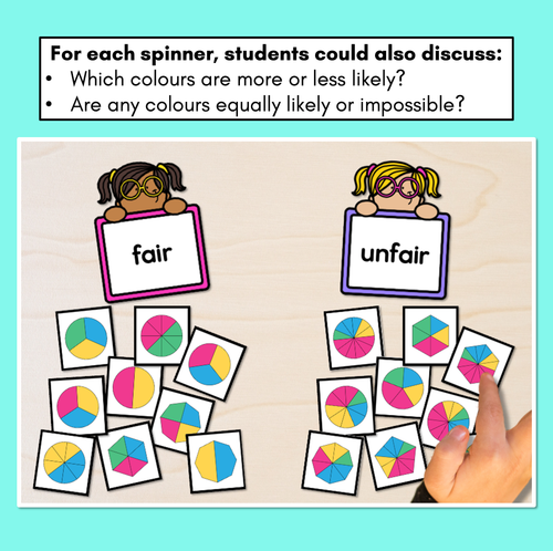 Resource preview 3 for Fair or Unfair - Spinner Sorting Activity