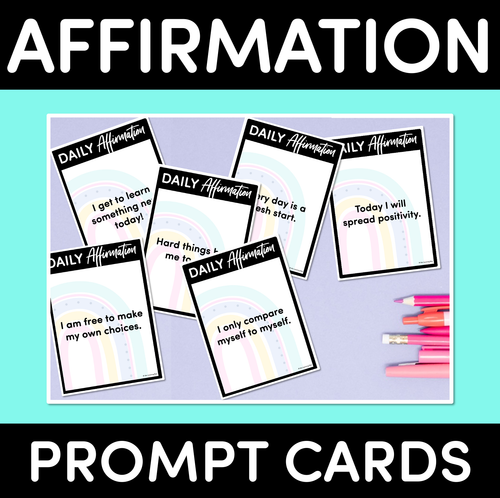 Resource preview 1 for Affirmations for Kids