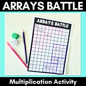 Arrays Battle - Multiplication Activity