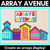 1 for Arrays Avenue - create an arrays display