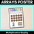 1 for Arrays Poster - Multiplication Display - Rows & Columns