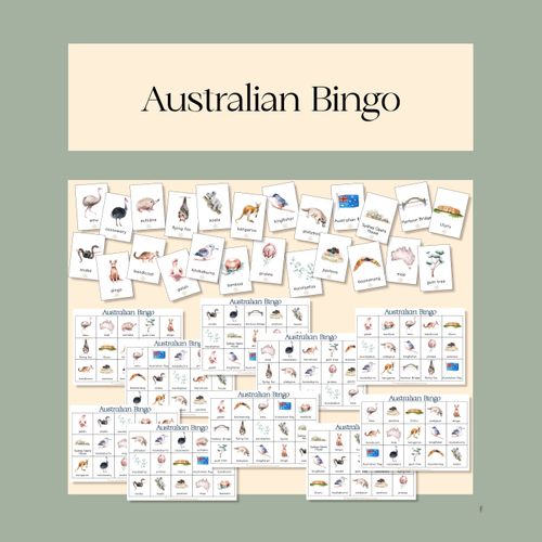 Resource preview 1 for Australian Bingo