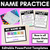 1 for Name Writing Practice Pages - EDITABLE Name Practice Templates