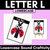 1 for Beginning Sound Crafts - LOWERCASE Letter L - L is for Ladybird