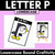 1 for Beginning Sound Crafts - LOWERCASE Letter P - P is for Penguin