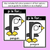 4 for Beginning Sound Crafts - LOWERCASE Letter P - P is for Penguin