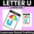 1 for Beginning Sound Crafts - LOWERCASE Letter U - U is for Umbrella