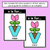 4 for Beginning Sound Crafts - LOWERCASE Letter V - V is for Vase