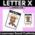 1 for Sound Crafts - LOWERCASE Letter X - X is for Ox