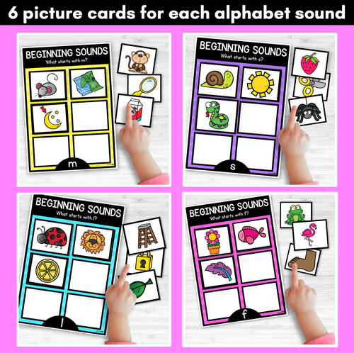 Resource preview 2 for Beginning Sound Sort - Phonological Awareness Activity