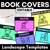 2 for Editable Book Covers - LANDSCAPE & PORTRAIT 