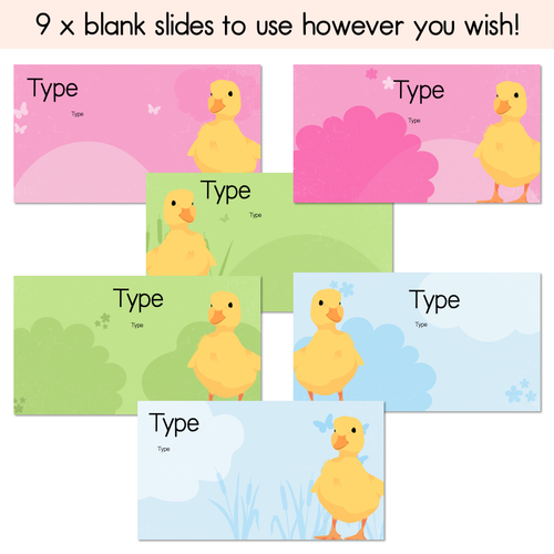 Resource preview 4 for One Little Duck - Writing, Maths & Design Prompt EDITABLE SLIDES - Book Week 2024