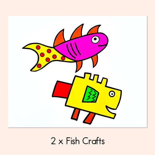 Resource preview 2 for Can You Teach A Fish To Climb A Tree - Crafts, Writing & Maths Activities - Book Week 2024