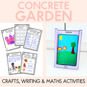 The Concrete Garden - Crafts, Writing & Maths Activities - Book Week 2024