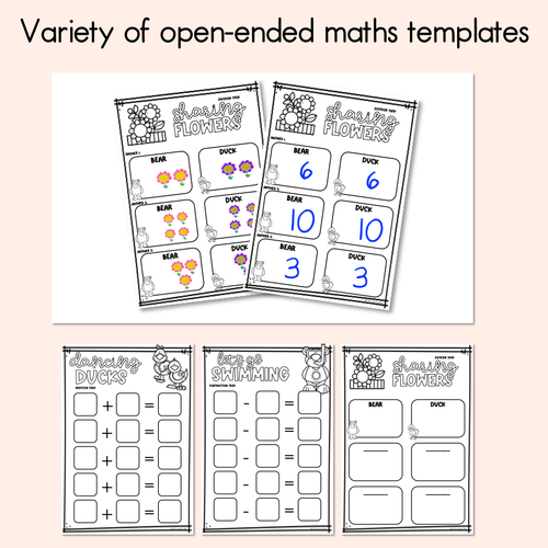 Resource preview 4 for Bear and Duck Are Friends - Crafts, Writing & Maths Activities - Book Week 2024