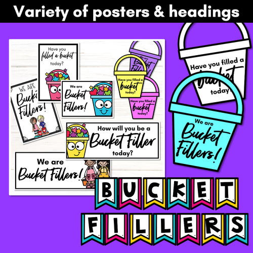 Resource preview 3 for Bucket Filler Activities & Displays