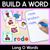 6 for Long Vowel Sound Word Building Cards Bundle