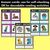 4 for C Phoneme Decodable Sentence Mats - Read & Match