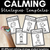 1 for Calming Strategies for Children - Black and White Student Templates