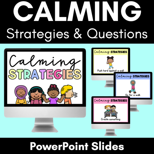 Resource preview 1 for Calming Strategies for Children - Mindfulness in the Classroom POWERPOINT