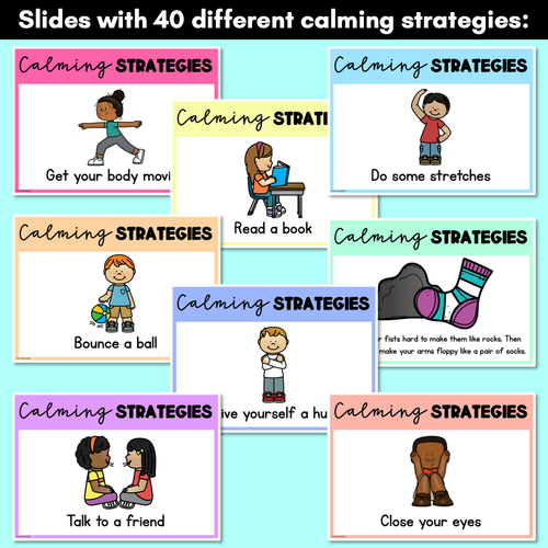 Resource preview 2 for Calming Strategies for Children - Mindfulness in the Classroom POWERPOINT